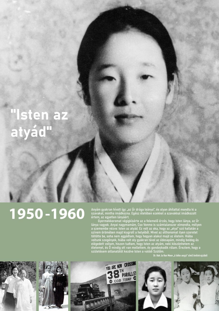 1950-1960: Hak Ja Han korai napjai és útkeresése