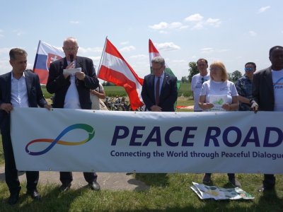 "Peace Road" Békeút a magyar-osztrák-szlovák hármashatáron – 1. kép